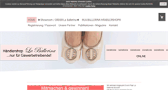 Desktop Screenshot of la-ballerina.com